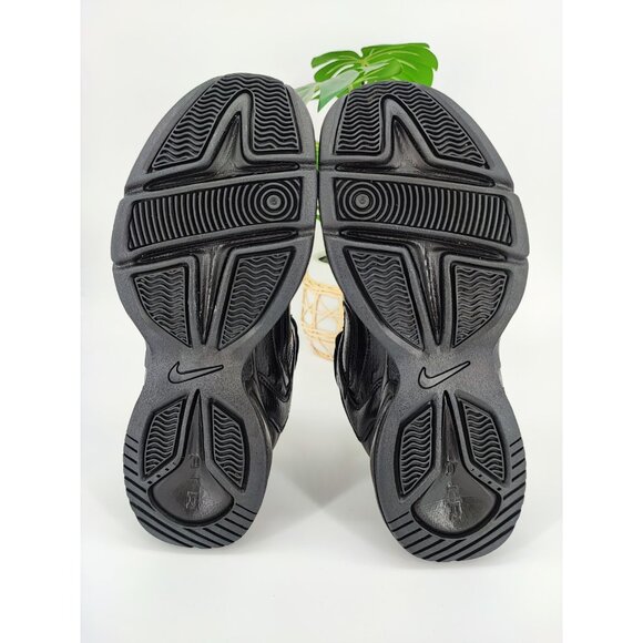 Nike Men's Air Monarch IV Black Leather Training Sneakers Size 8.5 US - Picture 7 of 8